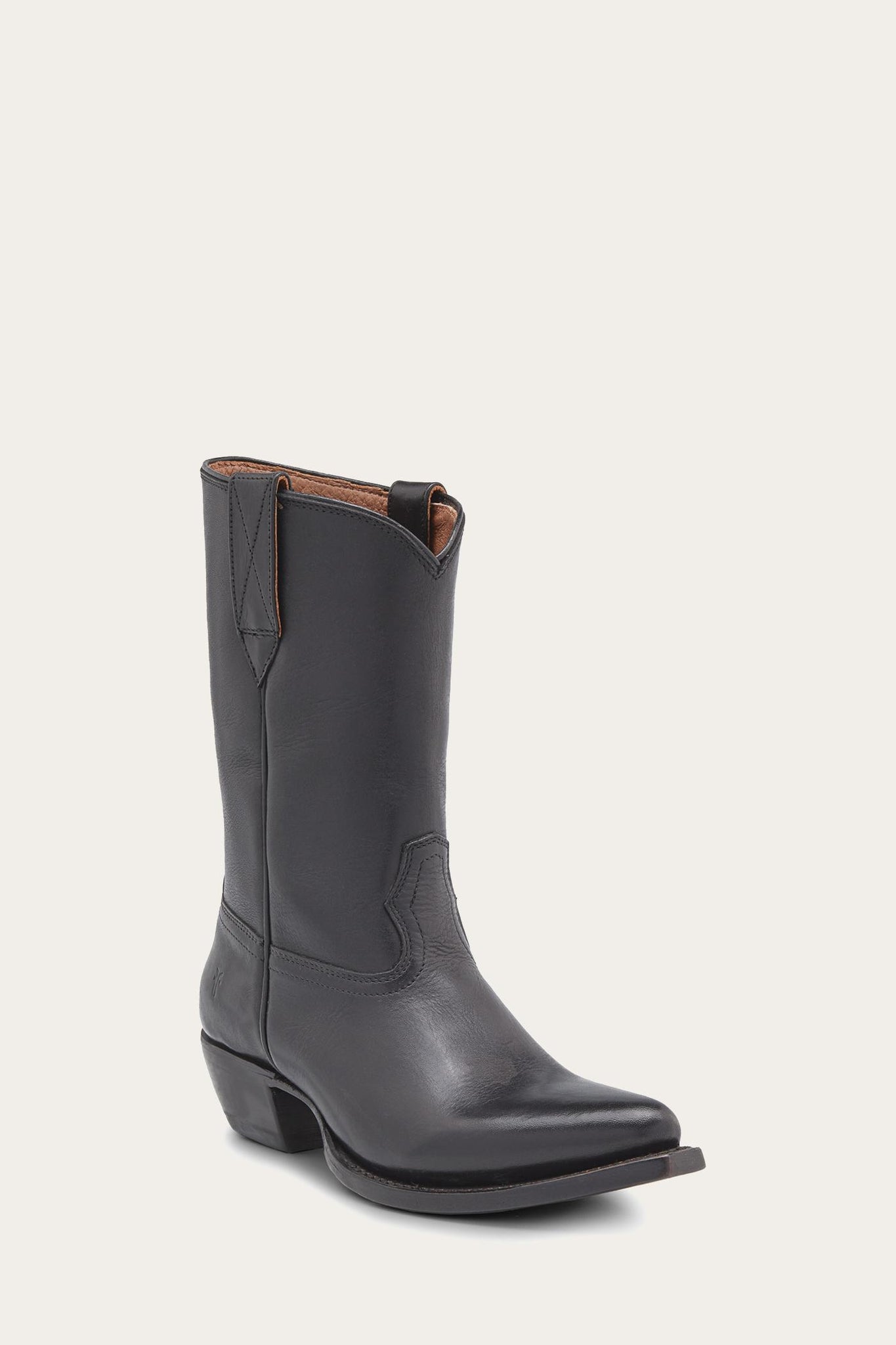 Frye Women SACHA MID PULL ON BLACK/VOLTERRA