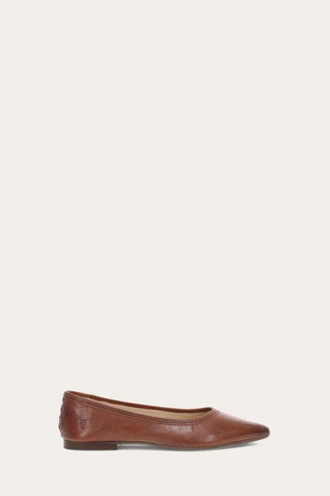 Frye Women HEATHER BALLET CINNAMON/STAFFORD