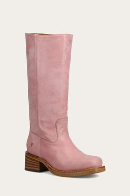Frye Women CAMPUS 14L BOOT PINK/HARDROCK