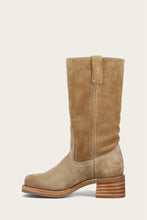 Load image into Gallery viewer, Frye Women CAMPUS 12R TAN BUCK/SUEDE