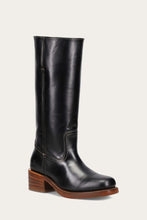 Load image into Gallery viewer, Frye Women CAMPUS 14L JET BLACK/SHADOW