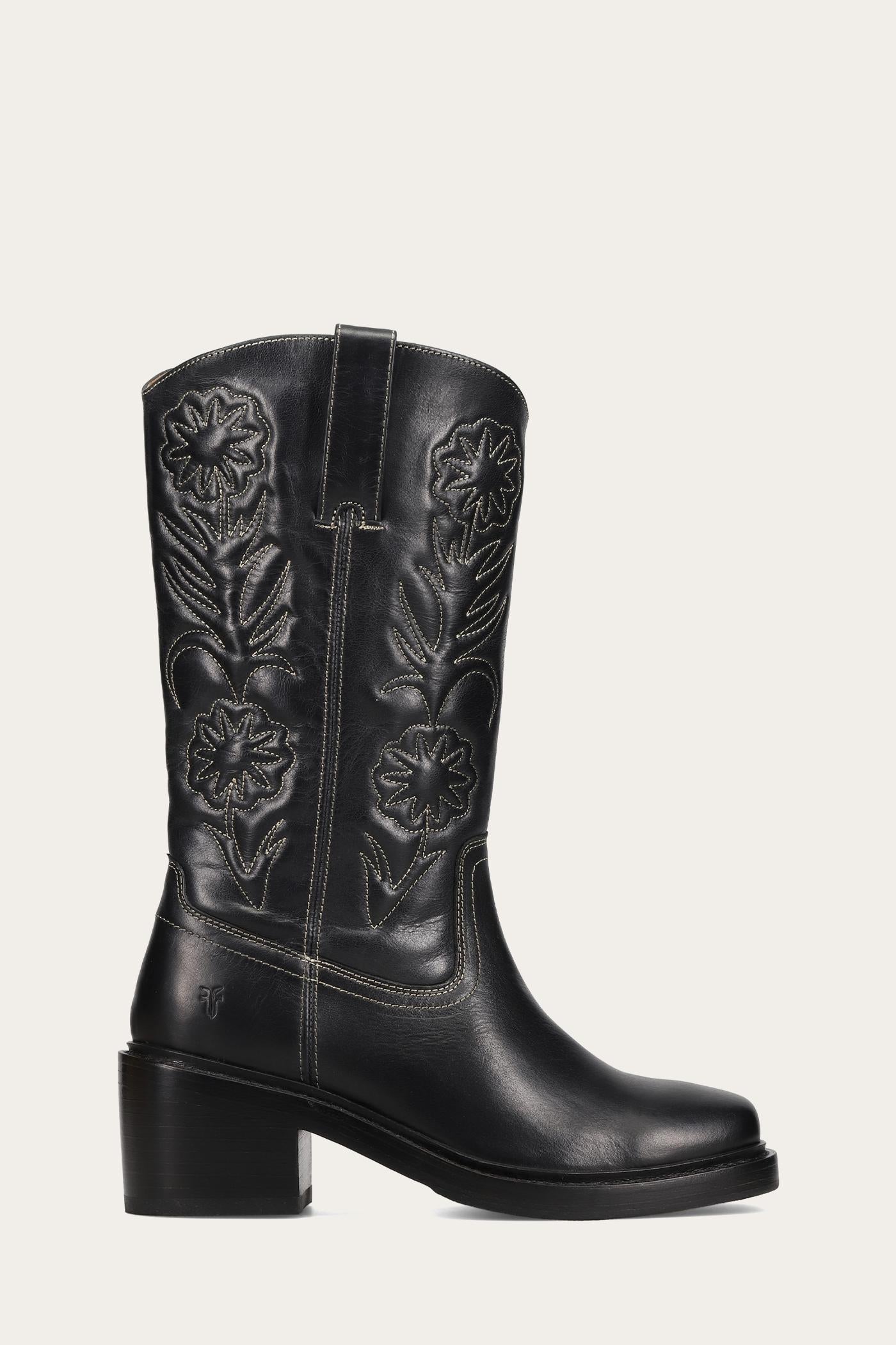 Frye Women KATE DECO STITCH BLACK/RICHMOND