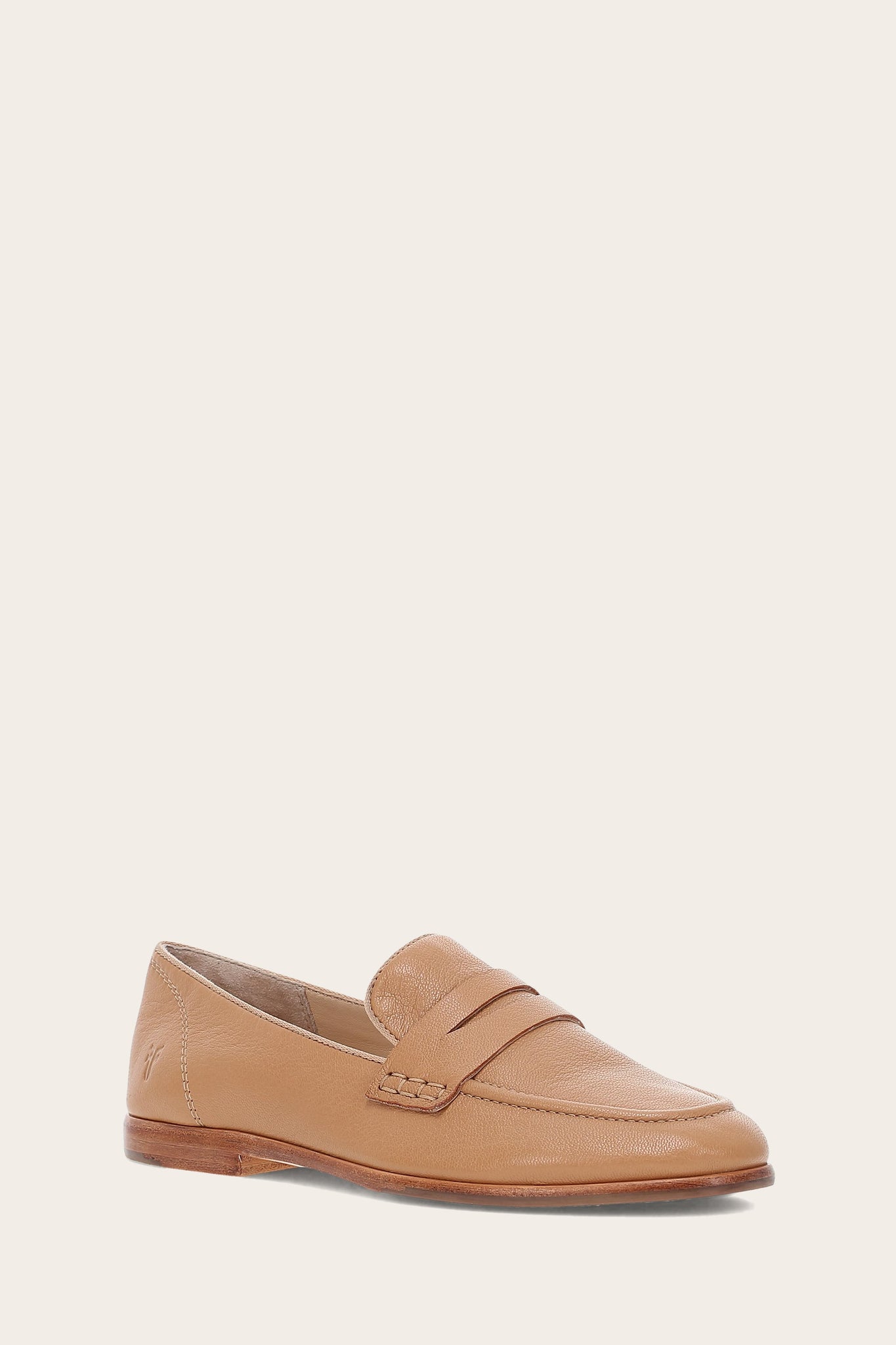 FRYE WOMEN FAITH LOAFER TAN/GOAT FRENZY