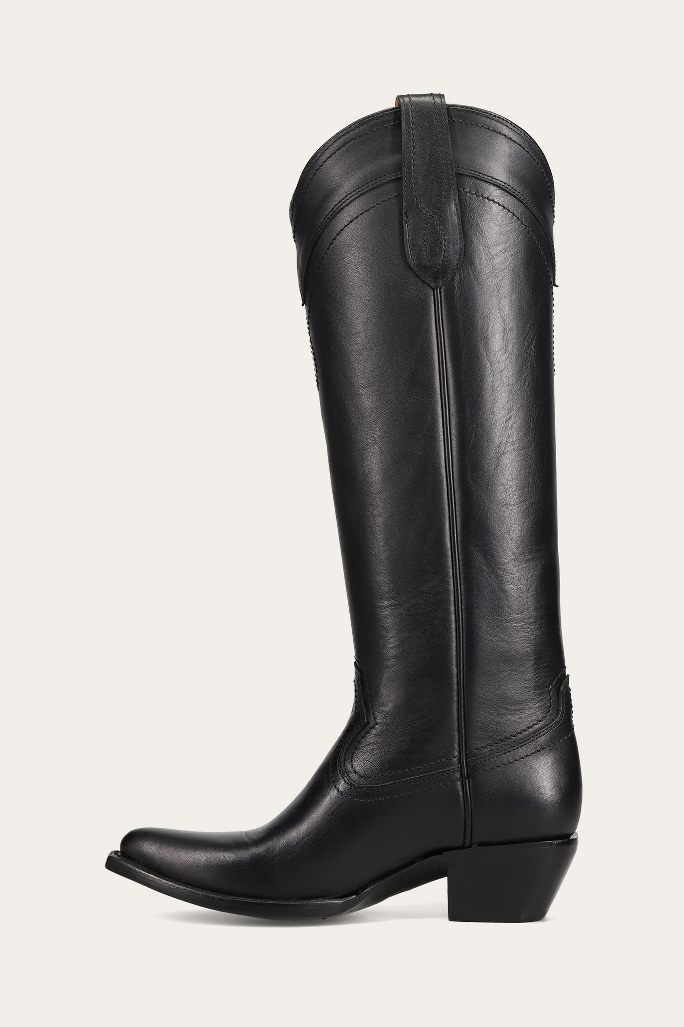 FRYE WOMEN SACHA AT THE KNEE BLACK/STAFFORD