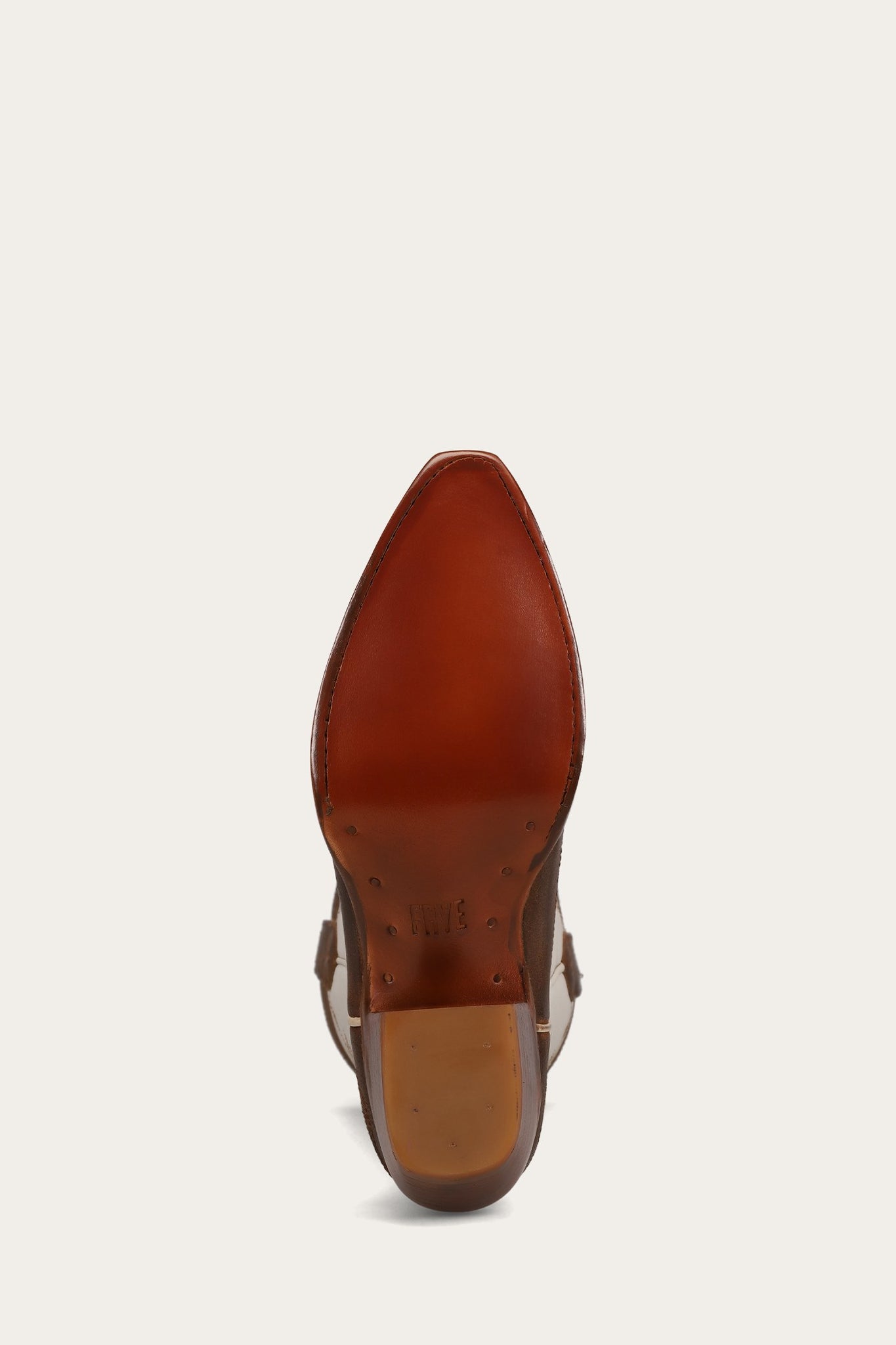 FRYE WOMEN SACHA FEATHER DECO TOFFEE/WHITE