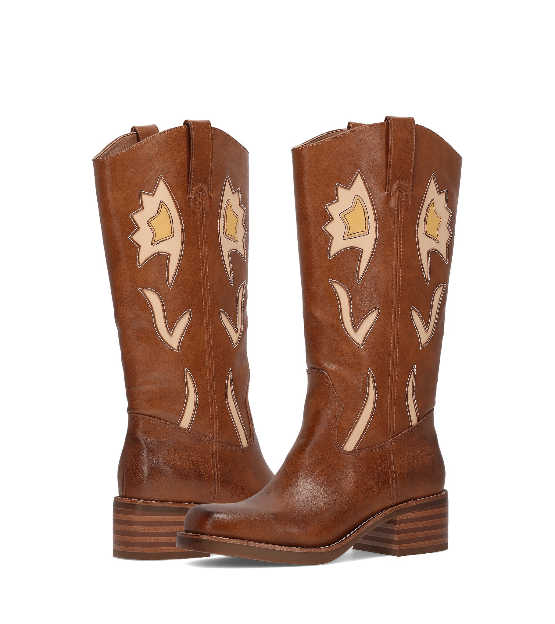 FRYE AND CO WOMEN MIRANDA 10 FLOWER SADDLE(LANGLEY PU)