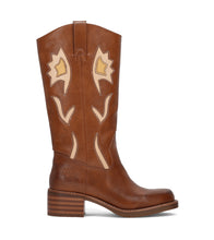 Load image into Gallery viewer, FRYE AND CO WOMEN MIRANDA 10 FLOWER SADDLE(LANGLEY PU)