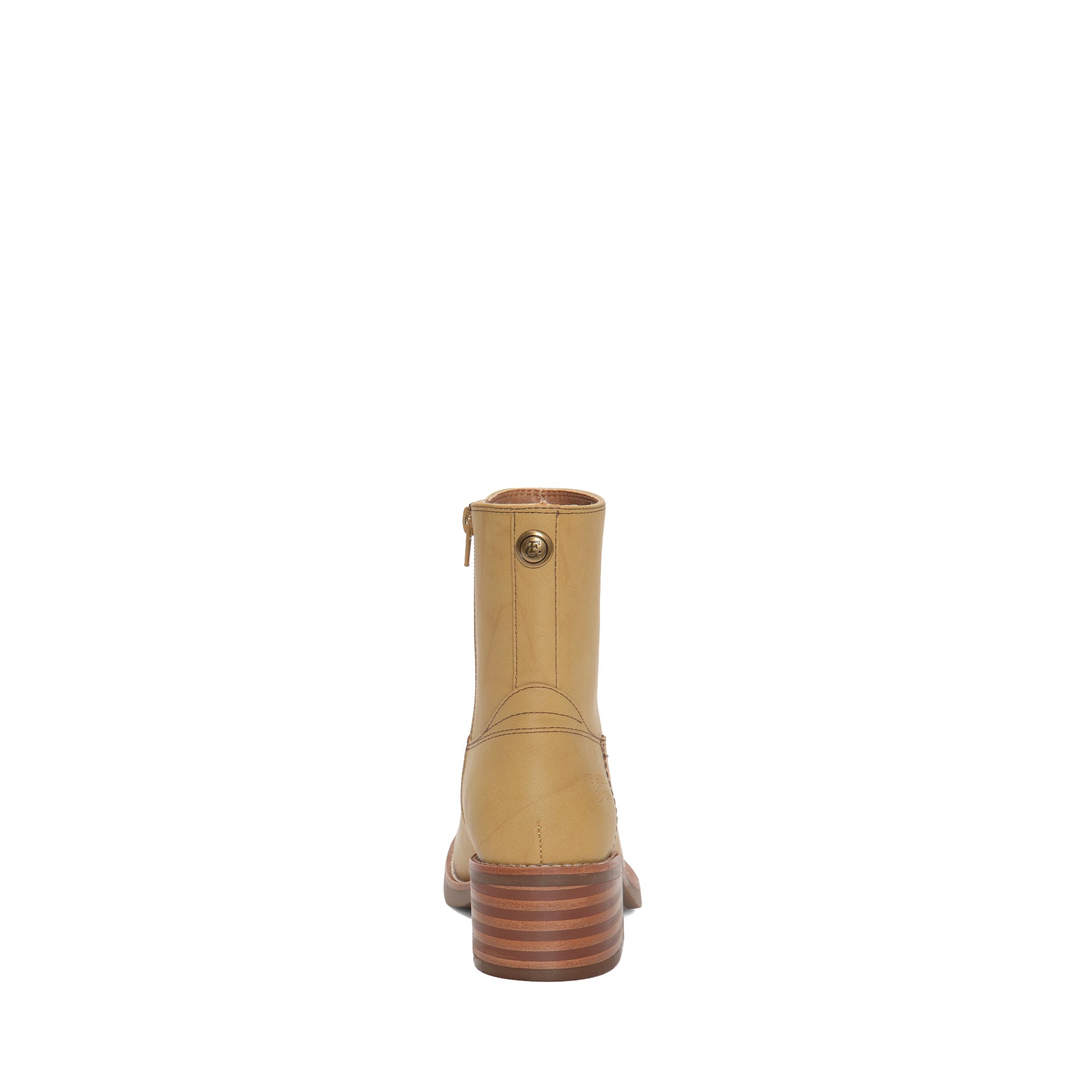 FRYE AND CO WOMEN MIRANDA LOW ZIP BANANA