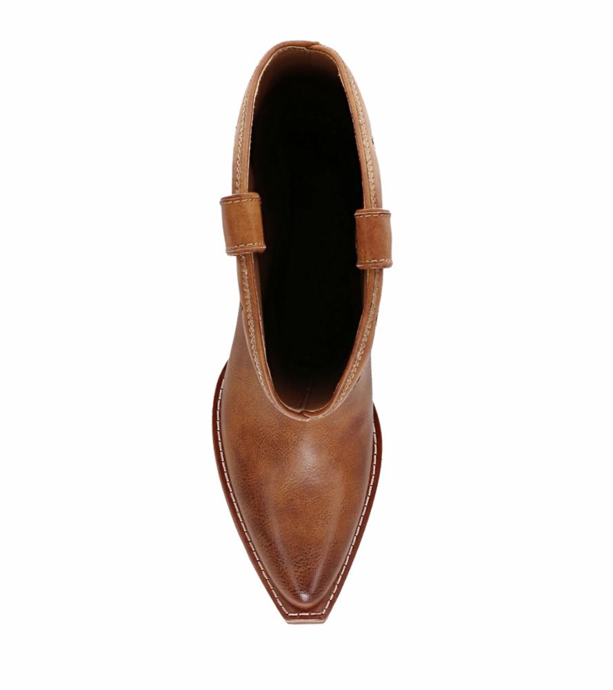 FRYE AND CO WOMEN IRLENE TALL DECO STITCH CARAMEL