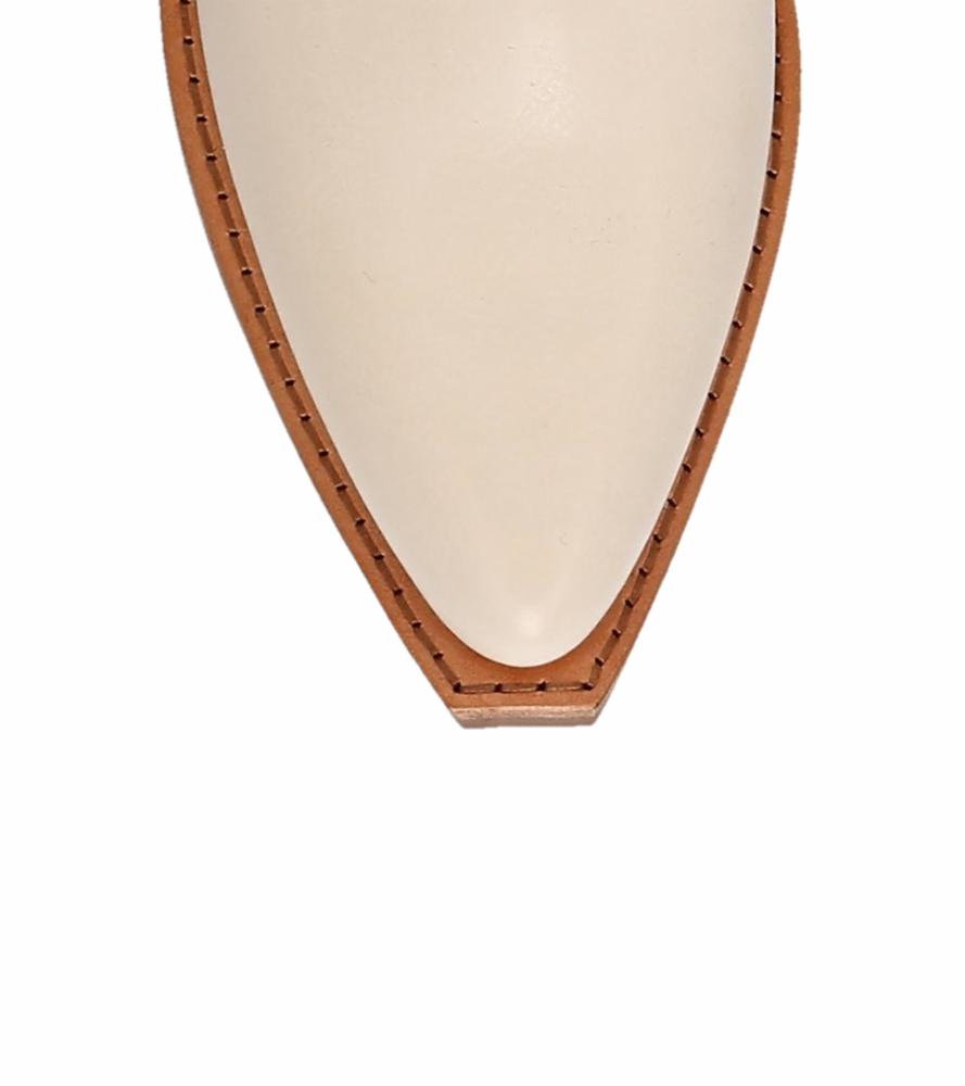 FRYE AND CO WOMEN IRLENE TALL DECO STITCH OFF WHITE