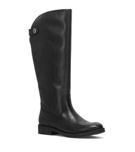 Load image into Gallery viewer, FRYE AND CO WOMEN KELLIE BUTTON TALL BLACK/MAZE