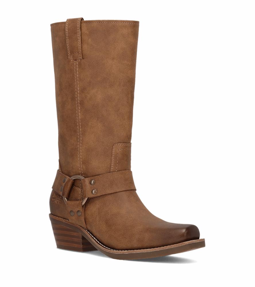 Frye and Co Women LORRIE HARNESS 12 TAN/ACRO
